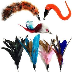 Pet Fit For Life 7 Piece - PLUS BONUS - Replacement Feathers For Interactive Cat